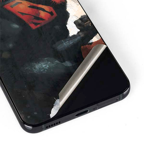 DC Comics Superman Color Sketch Galaxy S22 Skin